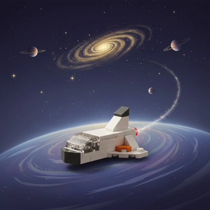 Orbital Space Shuttle Building Block (1Pc)