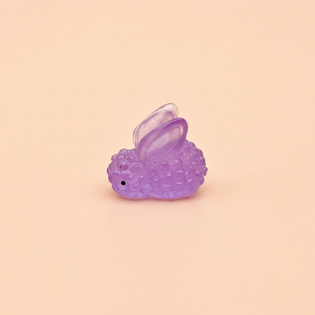 Miniature Glow Resin Rabbit Assorted (1pc)