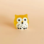 Miniature Glow Resin Owl Assorted (1pc)