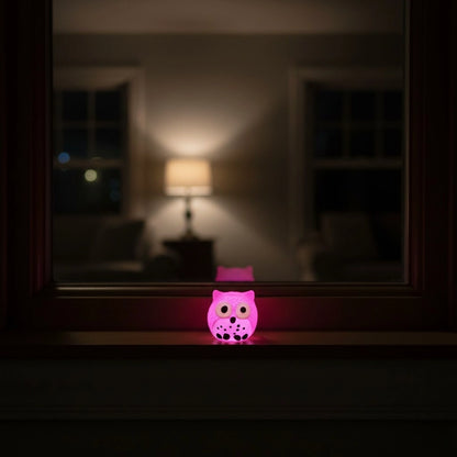 Miniature Glow Owl Assorted (1pc)
