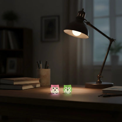 Miniature Glow Owl Assorted (1pc)