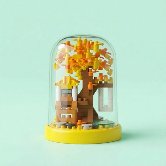 Autumn Golden Harvest Tree Building Block (1Pc)