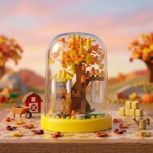 Autumn Golden Harvest Tree Building Block (1Pc)