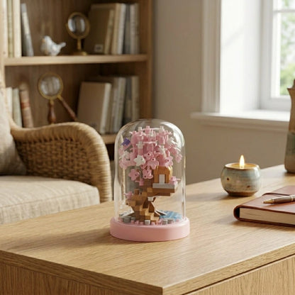 Spring Cherry Blossom Tree Building Block (1Pc)