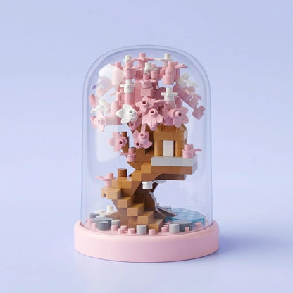 Spring Cherry Blossom Tree Building Block (1Pc)