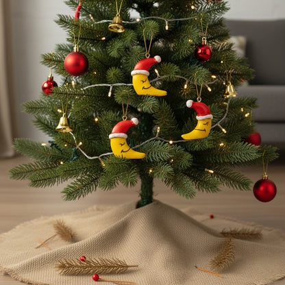 Miniature Moon Fairy (1pc) on the Christmas tree.