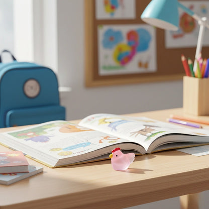 Miniature Glow Hen Assorted (1pc)