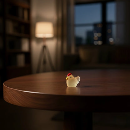 Miniature Glow Hen Assorted (1pc)