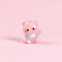 Miniature Glow Mini Bear Assorted (1pc) displayed on a pink background