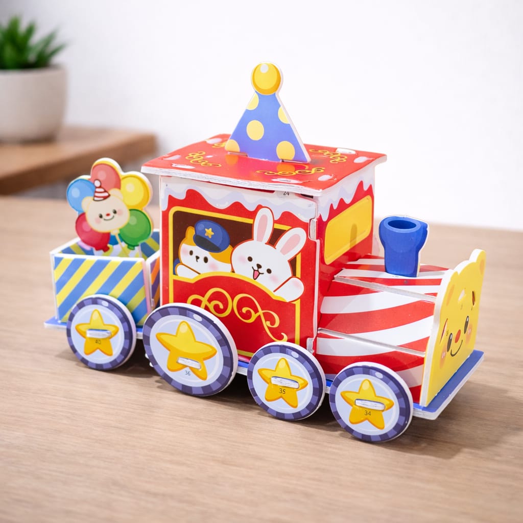 Magic Parade Train 3D Puzzle (1Pc)