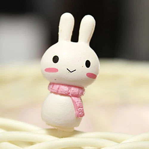 Miniature Cute Scarf Rabbit