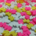 Miniature Polymer Clay Mixed Butterfly (10pcs)