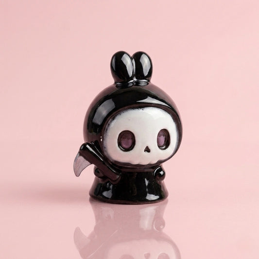 Miniature Black Devil Bunny (1Pc)