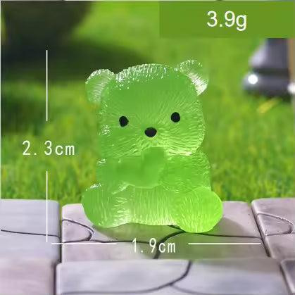 Miniature Glow Candy Bear (1Pc)