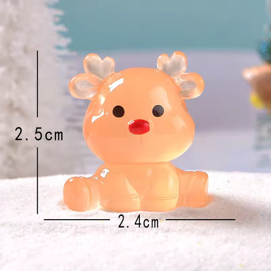 Miniature Glow Christmas Reindeer (1PC)