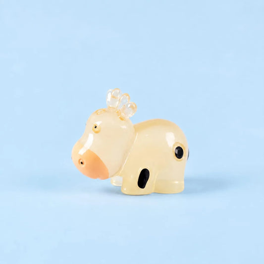 Miniature Glow Cow Assorted (1pc) displayed on a light blue background