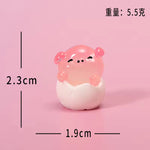 Miniature Glow Eggshell Animal (1PC)