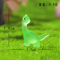 Miniature Glow Resin Dinosaur (1PC)