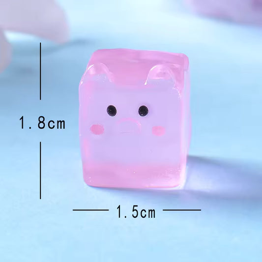 Miniature Glow Square Animal (1Pc)