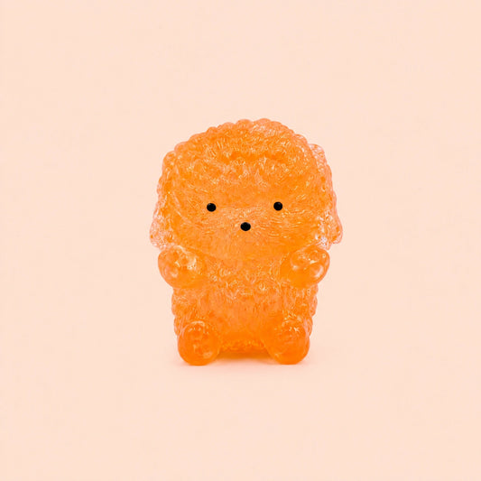 Miniature Glow Teddy Dog Assorted  (1pc)
