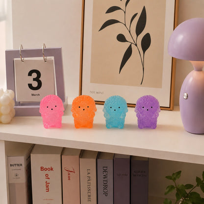 Miniature Glow Teddy Dog Assorted  (1pc)