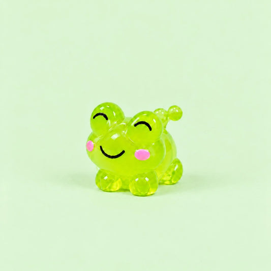 Miniature Glow Cute Resin Frog Assorted (1pc)