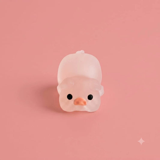 Miniature Glow Pink Yoga Pig Assorted (1pc)
