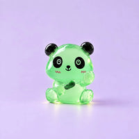 Miniature Glow Panda Assorted (1pc) displayed on a light purple background