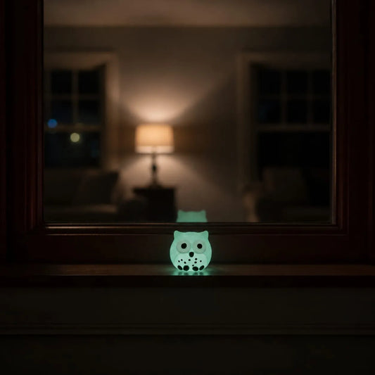 Miniature Glow Owl Assorted (1pc)