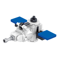 Orbital Solar Array Module Building Block (1Pc) on the white background.