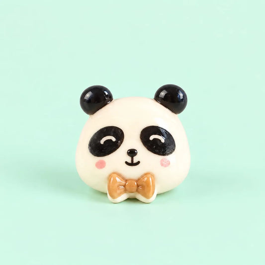 Miniature Panda Head Assorted (1pc)