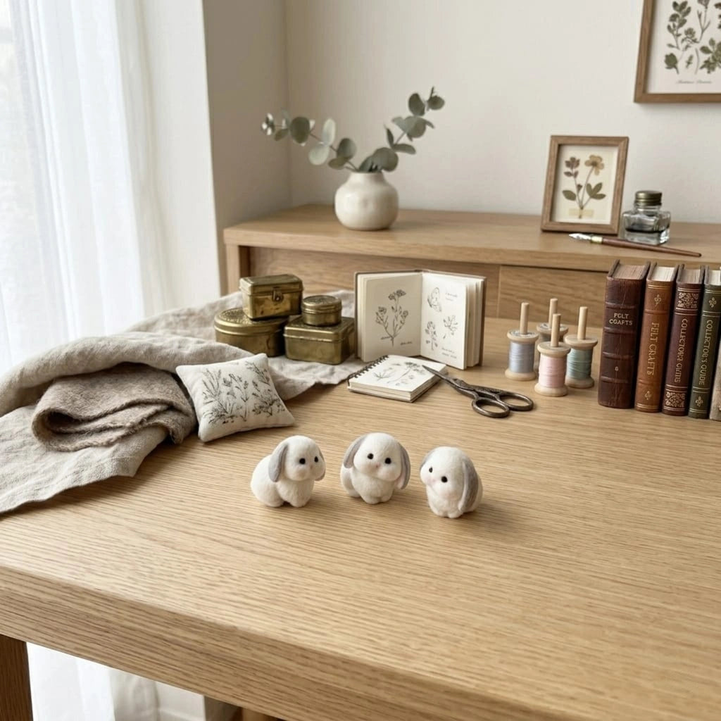 Miniature Ear Bunny Assorted (1pc)