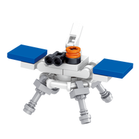 Planetary Surface Lander Building Block (1Pc) on the white background.