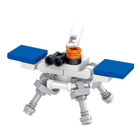 Planetary Surface Lander Building Block (1Pc) on the white background.