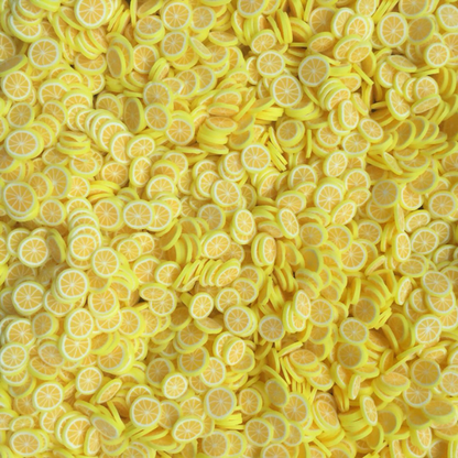 Several Miniature Polymer Clay Lemon.