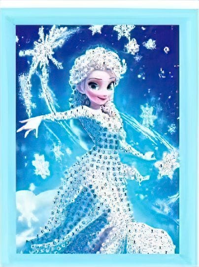 Princess Ice Queen Diamond Painting Kit (1Pc)