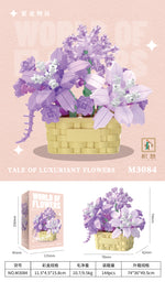 Purple Dream Star Flowering Building Block (1Pc)