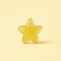 Miniature Glow Starfish Assorted (1pc) displayed on a light yellow background