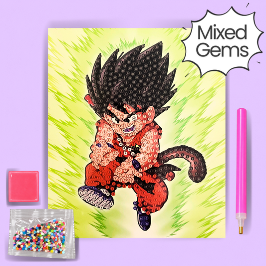 Rising Warrior Painting Kit Assorted Gems (1pc)
