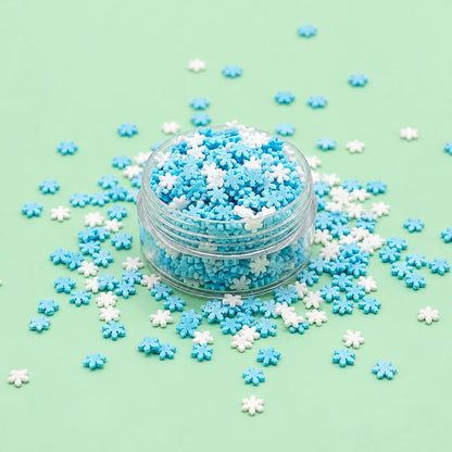 Miniature Polymer Clay SnowFlakes Assorted (10pcs)