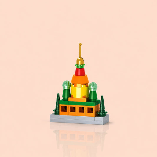 Saint Basil Cathedral Building Block (1Pc)