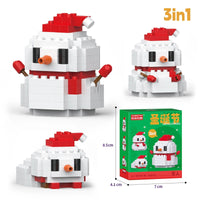 Snowman Building Block (1Pc)