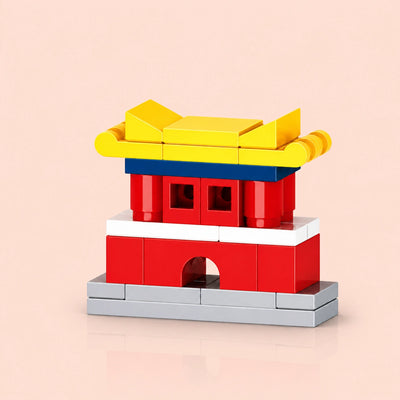 Tiananmen Gate Building Block (1Pc)