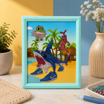 Tropical Sea Monsters Diamond Painting Kit (1Pc)