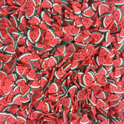 Several similar Miniature Polymer Clay Watermelon.
