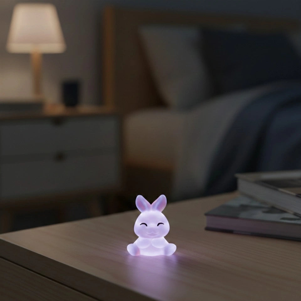 Miniature Glow Rabbit Assorted (1pc)