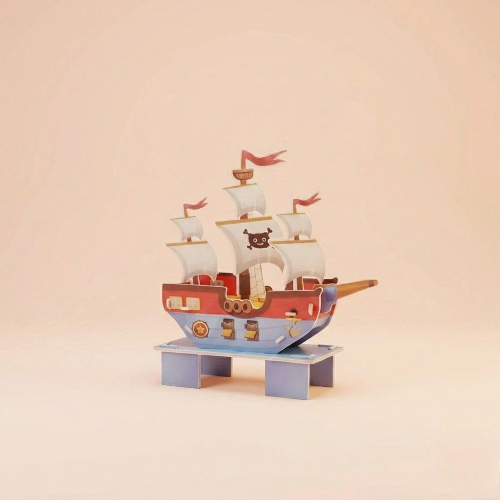 Adventure Pirate Ship 3D Puzzle (1Pc)