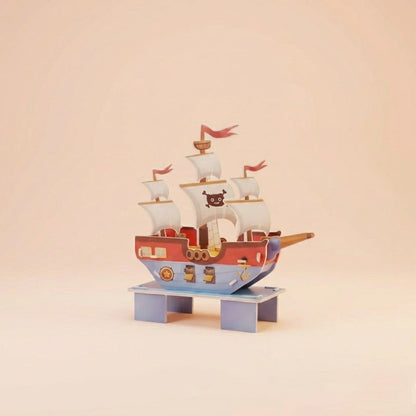 Adventure Pirate Ship 3D Puzzle (1Pc)