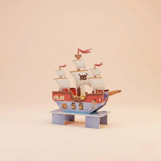 Adventure Pirate Ship 3D Puzzle (1Pc)