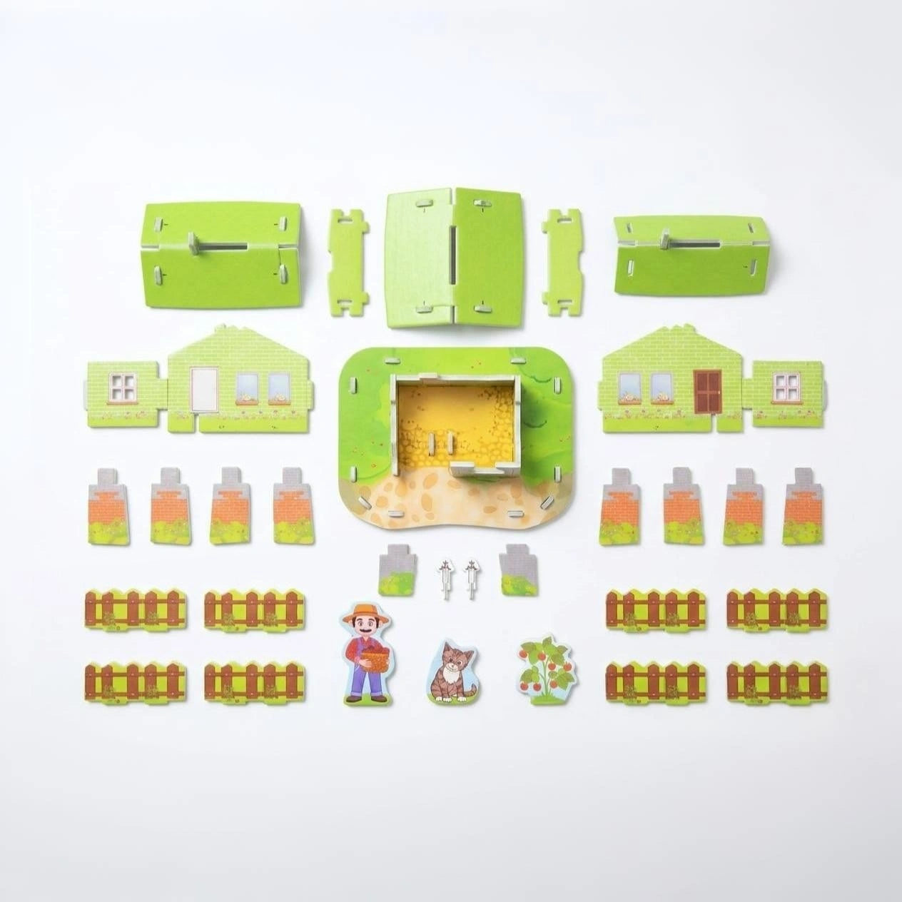 Countryside Grow Home 3D Puzzle (1Pc)